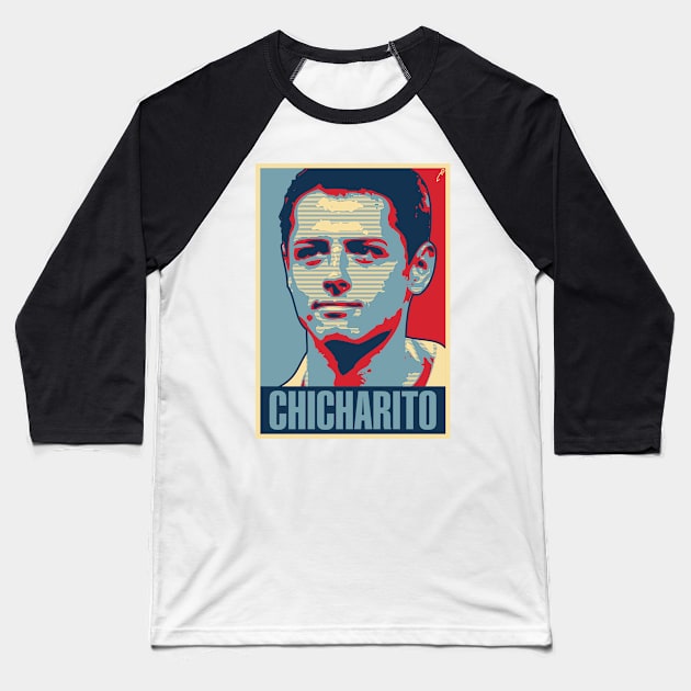 Chicarito Baseball T-Shirt by DAFTFISH